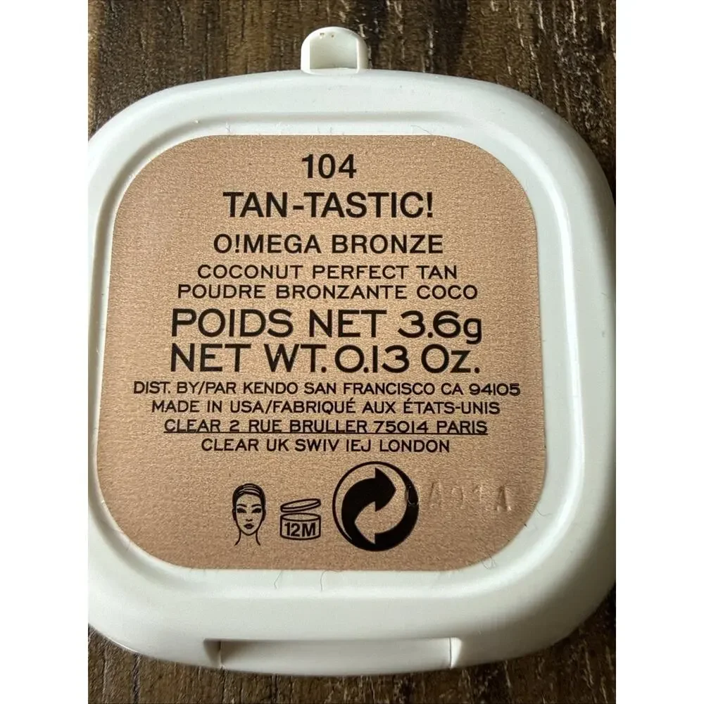 MARC JACOBS O!mega Bronzer Coconut Perfect Tan 104 Tan-Tastic Travel Sz .13oz